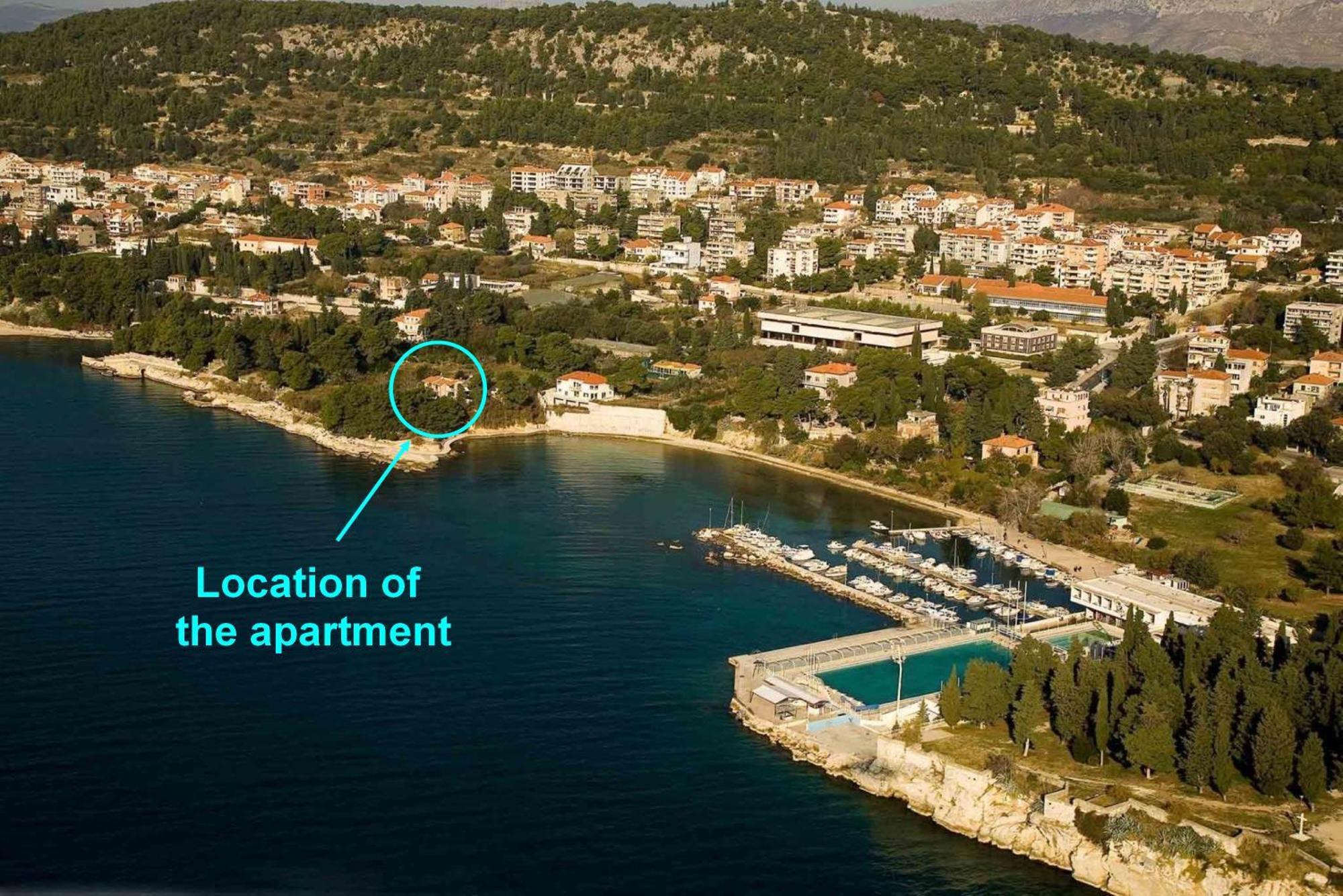Beachfront Apartment Drazen, With Garden And Parking Split Eksteriør billede